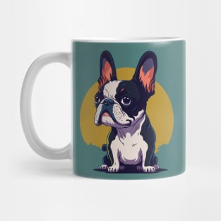 Boston Terrier Portrait Mug